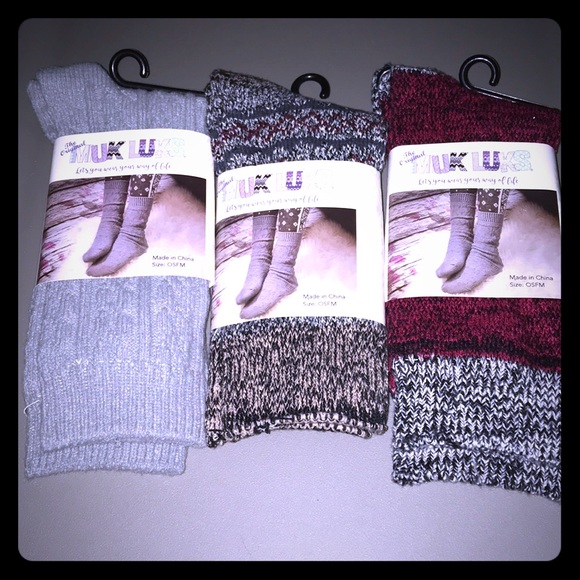 Muk Luks Accessories - 3 pair of Muk Luks Socks - NWT